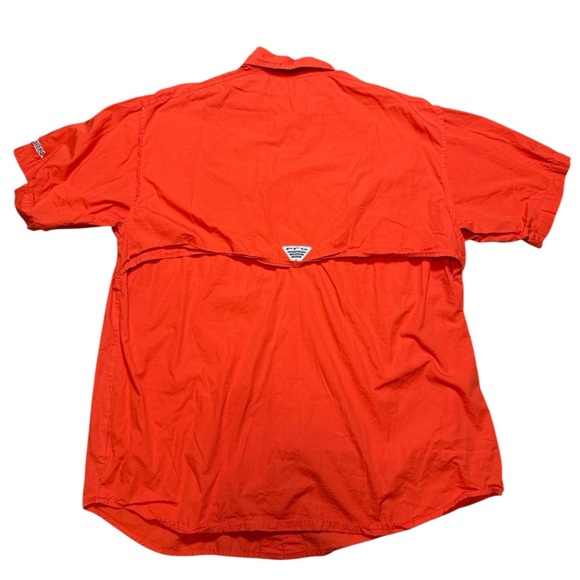 Auburn Tigers Columbia PFG Fishing Shirt Men’s Medium Short Sleeve Vintage - Picture 4 of 5